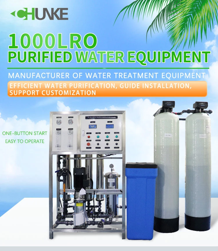 1000lph RO Water Plant RO Machines Water Filter Water Purifier Plant Water Filter RO System Home