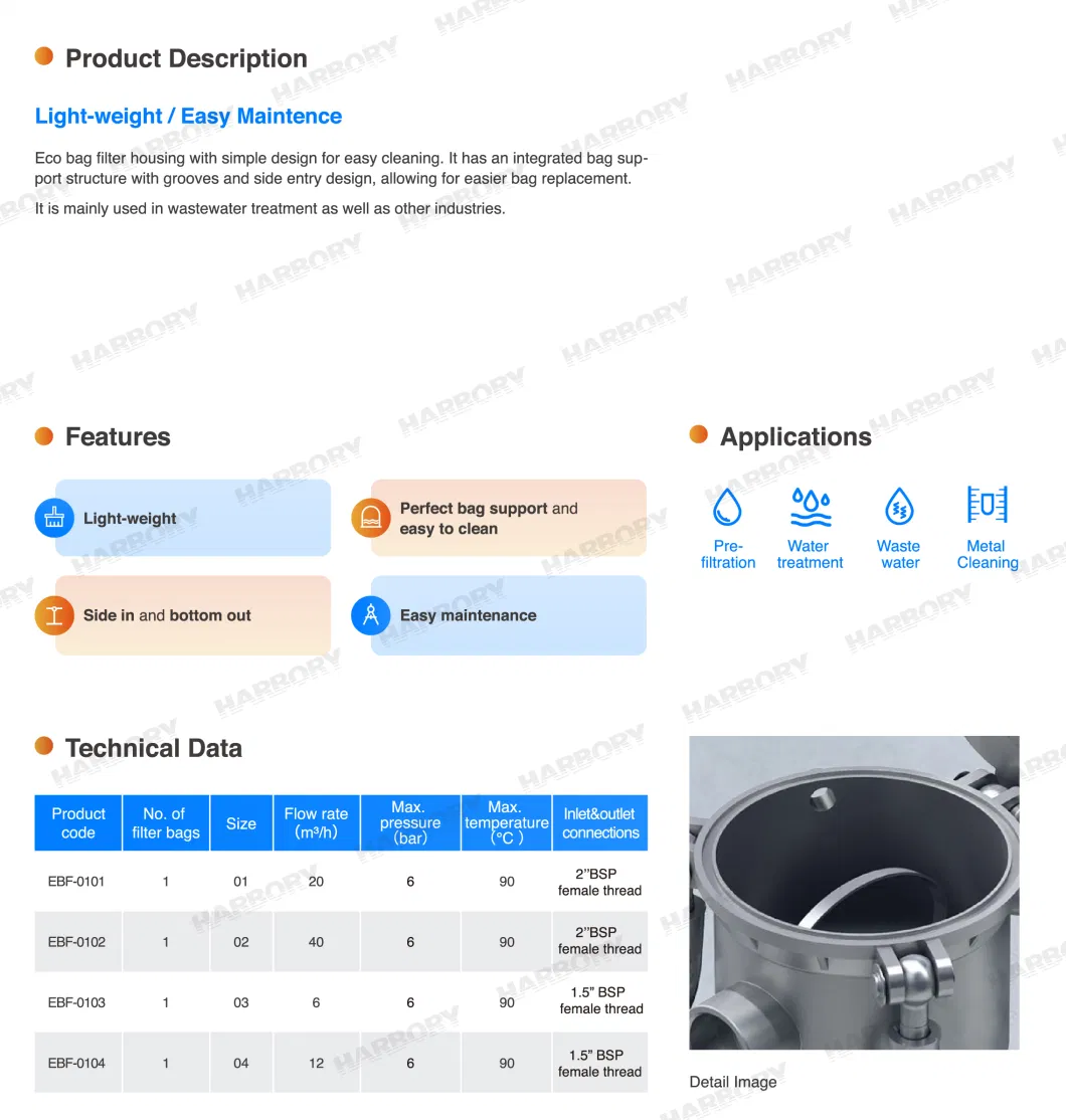 Liquid Oil Wine Beer Paint Filtration Machine Cartridge Bag Filter Housing Multi Stainless Steel Water Bag Filter Housing